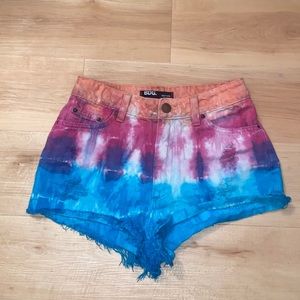Urban Outfitters tie dye shorts